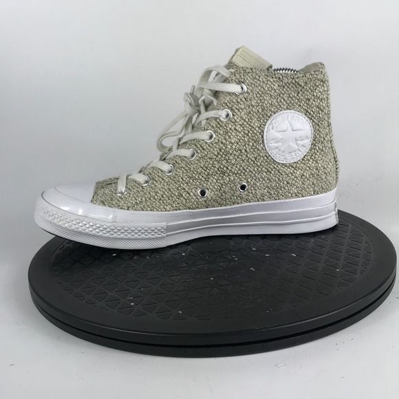 Converse Chuck 70 Vintage Weave High Top Tan/White 156282C Women’s Size 8 - Picture 9 of 12